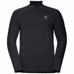 Grosses soldes 🔥 Odlo 1/2 Zip Zeroweight Ceramiwarm - Polaire homme 😍