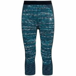 Tout neuf 🌟 Odlo 3/4 Blackcomb Eco - Collant running homme 🌟 -Odlo shop odlo 3 4 blackcomb eco collant running homme dark sapphire space dye