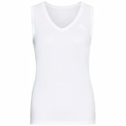 Bon marché 😍 Odlo Active F-Dry Light - Débardeur femme 😉 -Odlo shop odlo active f dry light debardeur femme white 2