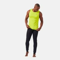 Offres 😀 Odlo Active F-Dry Light Eco - Débardeur homme ✔️ -Odlo shop odlo active f dry light eco debardeur homme evening primrose 2