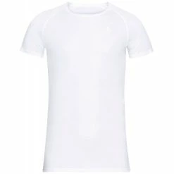 Offres 😀 Odlo Active F-Dry Light Eco - T-shirt homme ✨ -Odlo shop odlo active f dry light eco t shirt homme white