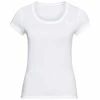 Promo ⌛ Odlo Active F-Dry Light - T-shirt femme 😉 -Odlo shop odlo active f dry light t shirt femme white