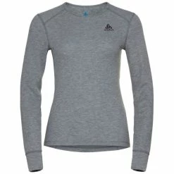 Le moins cher 👏 Odlo Active Warm Eco - Maillot manches longues femme 👏 -Odlo shop odlo active warm eco maillot manches longues femme grey melange
