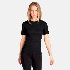 Les meilleures critiques de 🔔 Odlo Active Warm Eco - T-shirt femme 😍 -Odlo shop odlo active warm eco t shirt femme black 2