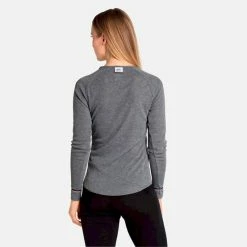 Top 10 🔔 Odlo Active Warm Original - Maillot thermique femme 🎉 -Odlo shop odlo active warm original maillot thermique femme odlo steel grey melange 3