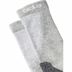 Bon marché 😍 Odlo Active Warm Running - Chaussettes running 🌟 -Odlo shop odlo active warm running chaussettes running odlo silver grey 2