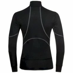 Sortie 🤩 Odlo Active X-Warm Eco - Maillot col montant zippé femme 😍 -Odlo shop odlo active x warm eco maillot col montant zippe femme black 3