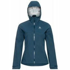 Budget ⌛ Odlo Aegis 2.5 L Waterproof - Veste imperméable femme 😀 -Odlo shop odlo aegis 25 l waterproof veste impermeable femme blue wing teal 2