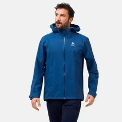 Nouveau 🤩 Odlo Aegis 2.5 L Waterproof - Veste imperméable homme ❤️