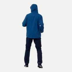 Nouveau 🤩 Odlo Aegis 2.5 L Waterproof - Veste imperméable homme ❤️ -Odlo shop odlo aegis 25 l waterproof veste impermeable homme blue wing teal 3