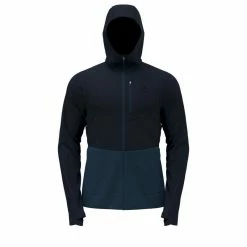 Le moins cher 😀 Odlo Ascent Performance Wool X-Warm - Sweat à capuche homme ⭐