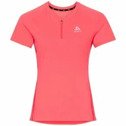 Bon marché 🎁 Odlo Axalp Trail 1/2 Zip - T-shirt manches courtes femme 👏