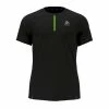 Meilleure affaire 😍 Odlo Axalp Trail - T-shirt running homme 👏 -Odlo shop odlo axalp trail t shirt running homme black lounge lizard
