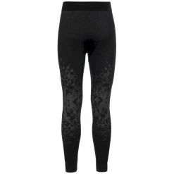 Meilleure vente 👍 Odlo Bl Bottom Long Kinship Pw 200 - Sous-vêtement technique femme 🤩 -Odlo shop odlo bl bottom long kinship pw 200 sous vetement technique femme black melange 1