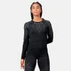 Nouveau ✔️ Odlo Bl Top Crew Neck L/S Kinship Pw 200 - Sous-vêtement technique femme ⭐ -Odlo shop odlo bl top crew neck l s kinship pw 200 sous vetement technique femme black melange