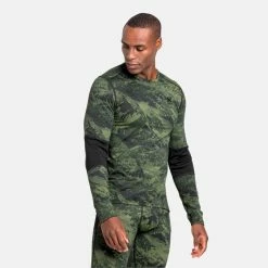 Les meilleures critiques de 💯 Odlo Bl Top Crew Neck L/S Whistler Eco - Sous-vêtement technique homme 😀 -Odlo shop odlo bl top crew neck l s whistler eco sous vetement technique homme olivine black 2