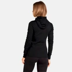 Coupon 🌟 Odlo Bl Top Facemask L/S Active Warm Eco - Sweat à capuche femme 🤩 -Odlo shop odlo bl top facemask l s active warm eco sweat a capuche femme black 4