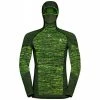 De gros 👍 Odlo Bl Top Facemask L/S Blackcomb Eco - Sous-vêtement technique homme 😉 -Odlo shop odlo bl top facemask l s blackcomb eco sous vetement technique homme lime green space dye