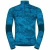 Le moins cher 🎁 Odlo Bl Top Turtle Neck L/S Half Zip Whistler - Sous-vêtement technique homme 🧨 -Odlo shop odlo bl top turtle neck l s half zip whistler sous vetement technique homme indigo bunting blue wing teal