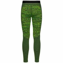 Nouveau 🔔 Odlo Blackcomb Eco - Collant running homme 🎁 -Odlo shop odlo blackcomb eco collant running homme lime green space dye 5