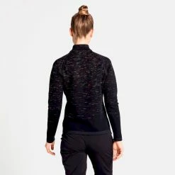 Remise 😀 Odlo Blackcomb - Polaire femme ✔️ -Odlo shop odlo blackcomb polaire femme black space dye 3