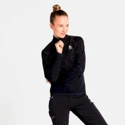 Remise 😀 Odlo Blackcomb - Polaire femme ✔️ -Odlo shop odlo blackcomb polaire femme black space dye 9