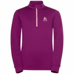 Le moins cher ✨ Odlo Carve Kids Warm Midlayer 1/2 Zip - Polaire enfant ✨