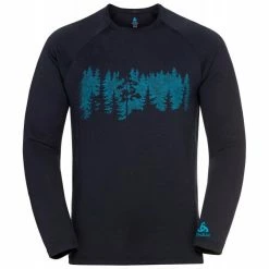Top 10 👍 Odlo Concord+ Forest Print - T-shirt homme 🤩 11 Top 10 👍 Odlo Concord+ Forest Print - T-shirt homme 🤩 -Odlo shop odlo concord forest print t shirt homme dark sapphire