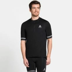 Les meilleures critiques de 👍 Odlo Element 1/2 Zip - Maillot vélo manches courtes homme 🌟 -Odlo shop odlo element 1 2 zip maillot velo manches courtes homme black 2