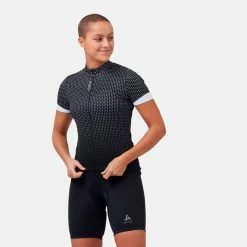 Bon marché 🤩 Odlo Essential - Maillot vélo femme 😍