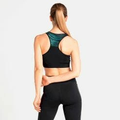 Coupon 🔔 Odlo Essential Print - Brassière de sport femme 👏 -Odlo shop odlo essential print brassiere de sport femme black 2