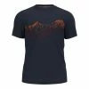 Sortie 👍 Odlo F-Dry Print - T-shirt homme ❤️ -Odlo shop odlo f dry print t shirt homme dark sapphire graphic