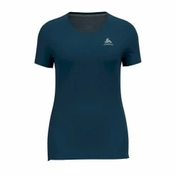 Meilleure affaire 🔔 Odlo F-Dry - T-shirt femme ❤️ -Odlo shop odlo f dry t shirt femme blue wing teal