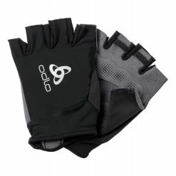 Grosses soldes 😍 Odlo Gloves Fingerless Active Road - Gants vélo homme ⌛ -Odlo shop odlo gloves fingerless active road gants velo homme black