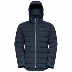 Vente flash ❤️ Odlo Jacket Insulated Ascent N-Thermic Hooded - Doudoune homme 🎁 -Odlo shop odlo jacket insulated ascent n thermic hooded doudoune homme dark sapphire 3
