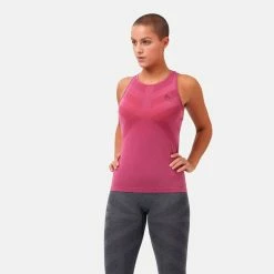 Budget ⭐ Odlo Kinship Light - Débardeur femme ✨ -Odlo shop odlo kinship light debardeur femme holly berry melange