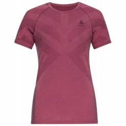 Meilleur prix 👏 Odlo Kinship Light - T-shirt femme 🥰 -Odlo shop odlo kinship light t shirt femme holly berry melange