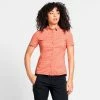 Budget ⌛ Odlo Kumano Check - Chemise femme ⭐ 2 Budget ⌛ Odlo Kumano Check - Chemise femme ⭐ -Odlo shop odlo kumano check chemise femme burnt sienna peach pie