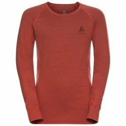 Nouveau ⌛ Odlo Merino 200 Kids - Maillot thermique enfant ❤️ -Odlo shop odlo merino 200 kids maillot thermique enfant ketchup