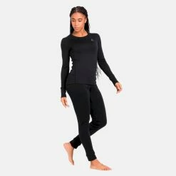 Meilleure affaire 💯 Odlo Merino 260 - Maillot femme 🤩 -Odlo shop odlo merino 260 maillot femme black 3