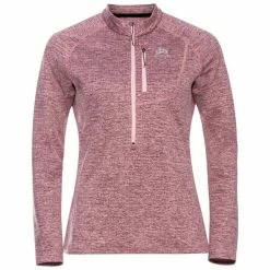 Le moins cher 🌟 Odlo Mid Layer 1/2 Zip Tencia - Sous-vêtement technique femme ⌛