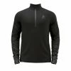 Budget 🤩 Odlo Mid Layer 1/2 Zip Zeroweight Ceramiwarm - Collant running homme 🎁 -Odlo shop odlo mid layer 1 2 zip zeroweight ceramiwarm collant running homme black