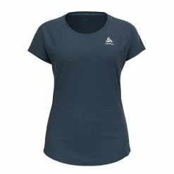 Budget 🤩 Odlo Millennium Linencool - T-shirt femme 🛒 -Odlo shop odlo millennium linencool t shirt femme blue wing teal melange
