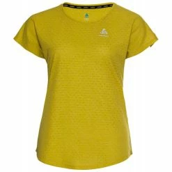 Budget 🤩 Odlo Millennium Linencool - T-shirt femme 🛒 -Odlo shop odlo millennium linencool t shirt femme citronelle melange