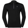 Promo 🤩 Odlo Natural 100 % Merino Warm - Maillot homme ⌛ -Odlo shop odlo natural 100 merino warm maillot homme black black 1