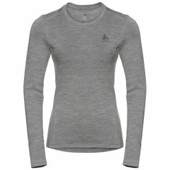 De gros 🌟 Odlo Natural 100% Merino Warm pas cher - Maillot manches longues femme 🎁