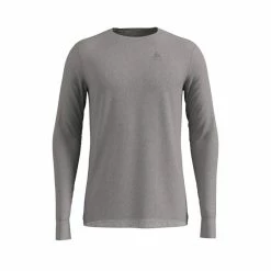 Promo 🔔 Odlo Natural 100% Merino Warm - Maillot manches longues homme ⌛ -Odlo shop odlo natural 100 merino warm maillot manches longues homme grey melange grey melange