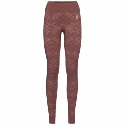 Vente flash 🥰 Odlo Natural + Kinship Warm - Collant femme 😀 -Odlo shop odlo natural kinship warm collant femme roan rouge melange