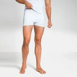Nouveau 😉 Odlo Performance Light - Boxer sport homme 🥰 -Odlo shop odlo performance light boxer sport homme white 4