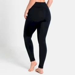 Meilleure affaire 👏 Odlo Performance Warm Eco - Collant thermique femme 🔔 -Odlo shop odlo performance warm eco collant thermique femme black odlo graphite grey 7